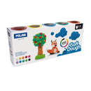 Milan Soft Dough Basic Colours Assorted Pack 10 - Office Connect 2018