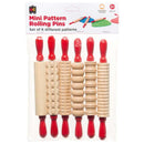 EC Mini Pattern Rolling Pins Pack 6 - Office Connect 2018
