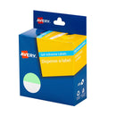 Avery Label Dispenser Green & White Round 24mm 300 Pack - Office Connect 2018