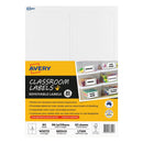 Avery Classroom Labels 4up 20 Sheets L7169 - Office Connect 2018