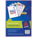 Avery Colour Lock Files A4 Assorted Pack 5 - Office Connect 2018
