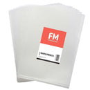 FM Pocket L Shape Clear A4 Clear 12 Pack Hangsell - Office Connect 2018