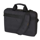 EVERKI Advance Briefcase 17.3'', Separate zippered accessory pocket, Front stash pocket, Trolley handle pass through strap, Ergonomic shoulder pad - Office Connect 2018