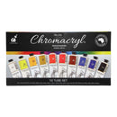 Chromacryl Acrylic Paint Student 10 X 75ml Set - Office Connect 2018