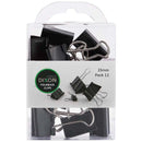 Dixon Foldback Clips 25mm Pack 12 - Office Connect 2018