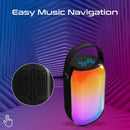 PROMATE 20W Wireless HD Bluetooth Portable Speaker with LED Lighting. Built-in 4000mAh Battery, Up to 8 Hours Playback, Built-in Sillicone Handle, Connect 2x SPECTRO-20 for Stereo Sound, IPX5 Water-Resist. - Office Connect 2018