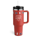 40 Oz Tumbler With Handle Straw Insulated, Stainless Steel Spill Proof Vacuum Coffee Cup Tumbler With Lid Tapered Mug Gifts For Valentine Lover Suitable For Car Gym Office Travel - Office Connect 2018