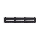 DYNAMIX 48 Port 19'' Cat6 UTP Patch Panel T568A & T568B Wiring. 2RU. 110x Terminations - Office Connect 2018