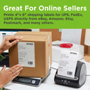 DYMO LabelWriter 5XL Label Printer. Print up to 53 Labels per Minute. Print 4" x 6" Shipping & Warehouse Labels, Large Format Labels. For PC & MAC, 300 x 300 DPI, No Keyboard. - Office Connect 2018