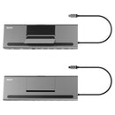 UNITEK 11-in-1 USB-C Ethernet Hub and Docking Station. MST - Triple Displays - HDMI + VGA + DisplayPort Power Delivery 85W, SD and MicroSD Card Reader. Laptop and Mobile JUNE Promo - Includes FREE C137W - Office Connect 2018