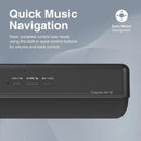 PROMATE 6W Wireless HD Bluetooth Portable Speaker. Built-in 1200mAh Lithium Battery. Up to 4 Hours Playback. 3.5mm Audio Jack, USB or MicroSD Playback. Operating Distance 10m. Black. - Office Connect 2018