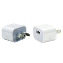 DYNAMIX 5V 2.4A Small Compact Single Port USB-A Wall Charger. Portable Universal Power Adapter for Phone & Tablet. Small, Light Weight & Easy to Carry. White - Office Connect 2018