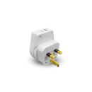 JACKSON Slim Outbound Travel Adaptor 1x USB-A and 1x USB-C (2.1A) Charging Ports. Converts NZ/AUS Plugs for use in UK, Hong Kong & More. - Office Connect 2018