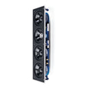 KEF THX Rectangle In Wall Speaker with 3x 4'' (LF), 1x 4'' (MF), 1x 75'' (HF) Drivers. Ultra thin bezel. THX certified 2.1, 5.1 & 7.1 system. Uni-Q with tangerine waveguide. Sold individually - Office Connect 2018