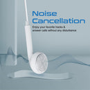 PROMATE Apple MFI Certified HiFi Wired Mono Earbud with Call Button and Microphone. Inline Remote for Playback and Volume Control. Comfortable Silicone Ear Hooks and Noise Cancellation. White - Office Connect 2018