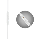 PROMATE Lightweight High- Performance Stereo Earbuds with In-Line Mic and Universal Volume Control. Colour White - Office Connect 2018