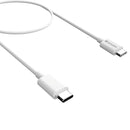 Verbatim Essentials Charge & Sync USB-C to USB-C Cable 1m White - Office Connect 2018