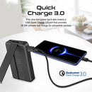 PROMATE 4-in-1 Charging Station. Includes 15W Magsafe Compatible Wireless Charging 10000mAh Power Bank, 5W AirPods Charger, Detachable 2W Apple Watch Charger. Supports 20W PD. Qualcomm QC 3.0. - Office Connect 2018