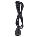 DYNAMIX 0.5M IEC 16A Power Extension Cord. (C20 Plug to C19 Socket) 1.5mm. BLACK COLOUR - Office Connect 2018