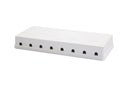 DYNAMIX 8 Port Unloaded Keystone Wall Mount Enclosure Dims: 95x120x30mm - Office Connect 2018