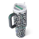 40 Oz Tumbler With Handle Straw Insulated, Stainless Steel Spill Proof Vacuum Coffee Cup Tumbler With Lid Tapered Mug Gifts For Valentine Lover Suitable For Car Gym Office Travel - Office Connect 2018