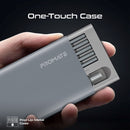 PROMATE 31-Pieces Super Mini DIY Pocket Size Precision Screwdriver Kit. Pop-up Case. 30pcs S2 Steel Screwdriver Bits, Magnetic Screwdriver Tip, Includes Cary Pouch.