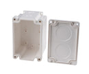 DYNAMIX IP67 Rated Surface Mounting Box. Hx 80mm, Dx 81mm, Wx 120mm. - Office Connect 2018