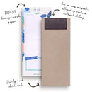 Pukka Carpe Diem Magnetic To Do List Feathers - Office Connect 2018