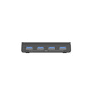 UNITEK 4-Port KVM Switcher with 4x USB-A 3.0 Ports. Share USB Devices Between 2x Laptops/PC''s, Up to 5Gbps Transfer Speed, LED Indicator, Plug & Play. Inc USB-A to C & USB-A to DC Cables - Office Connect 2018