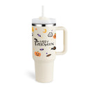 40 Oz Tumbler With Handle Straw Insulated, Stainless Steel Spill Proof Vacuum Coffee Cup Tumbler With Lid Tapered Mug Gifts For Valentine Lover Suitable For Car Gym Office Travel - Office Connect 2018