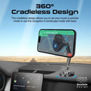 PROMATE SecureGrip 360 Cradleless Magnetic Smartphone Holder. Designed for Dashboard & Windshield. Height Adjustable. Metal Ring Included. - Office Connect 2018