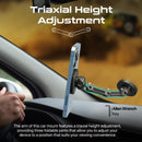 PROMATE SecureGrip 360 Cradleless Magnetic Smartphone Holder. Designed for Dashboard & Windshield. Height Adjustable. Metal Ring Included. - Office Connect 2018