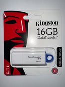 Kingston 16GB DataTraveler G4 USB 3.1/3.0/2.0 Flash Drive - Office Connect 2018