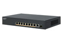 EDGECORE 10 Port (1 SFP & 8 PoE) Gigabit Unmanaged PoE Switch. Power Budget: 140W. Jumbo Frame and Auto MDI/MDIX. Includes Rackmounting Ears - Office Connect 2018