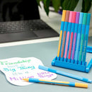 Schneider Ballpoint Pen Slider Edge XB Pastel Baby Blue - Office Connect 2018
