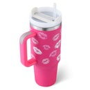 40 Oz Tumbler With Handle Straw Insulated, Stainless Steel Spill Proof Vacuum Coffee Cup Tumbler With Lid Tapered Mug Gifts For Valentine Lover Suitable For Car Gym Office Travel - Office Connect 2018