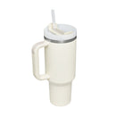 40 Oz Tumbler With Handle Straw Insulated, Stainless Steel Spill Proof Vacuum Coffee Cup Tumbler With Lid Tapered Mug Gifts For Valentine Lover Suitable For Car Gym Office Travel - Office Connect 2018
