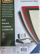 Fellowes Binding Covers A4 250gsm Royal Blue Pack 100 - Office Connect 2018