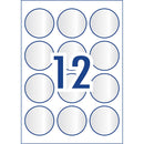 Avery Label L7119 Square White Glossy 35up 10 Sheets 35x35mm - Office Connect 2018