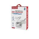 PROMATE In-Ear HD Bluetooth Earbud with Intellitouch and 350mAh Charging Case. Built in Microphones and Noise Isolation. Up to 6 Hours Playback. Operating Distance 10m Ergonomic Design. White - Office Connect 2018