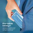 PROMATE 10000mAh Magnetic Qi 15W Wireless Charging Power Bank. USB-C Input, USB-C (20W PD) & USB-A Ports. MagSafe Case Compatible. Portrait/Landscape Kick Stand. Multi Device Charging. Blue - Office Connect 2018