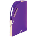 FM Prem Expanding Magazine File Passion Purple - Office Connect 2018