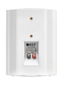 KEF 5.25'' Weatherproof Outdoor Speaker. 2-Way sealed box. IP65 rated. Stainless steel/brass hardware. 1x 130mm LF, 1x 25mm HF drivers. Colour White. SOLD AS PAIR - Office Connect 2018