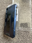 Rugged Protective Case with Metal Ring Kickstand for iPhone XR - New Design