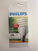 Philips Tornado 24W Energy Saving Light Bulb - Warm White - Office Connect 2018