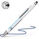 Schneider Ballpoint Stylus Pen Epsilon Touch Extra Broad Blue Ink White/Blue Barrel - Office Connect 2018