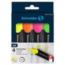 Schneider Highlighter Job assorted Wallet 4 pieces - Office Connect 2018