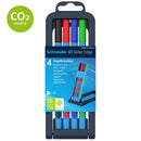Schneider Ballpoint Pen Slider Edge XB Assorted Case 4 pieces - Office Connect 2018