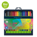 Schneider Fineliner Line-Up 0.4mm adjustable pencil case stand 32 pcs - Office Connect 2018