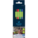 Schneider Fineliner Line-Up 0.4mm assorted pencil case stand 4 pieces - Office Connect 2018